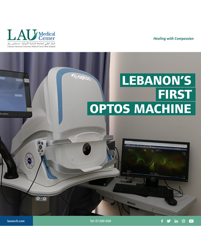 Lebanon's First Optos Machine