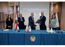 Beirut Bar Association Signing Agreement