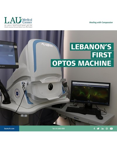 Lebanon's First Optos Machine