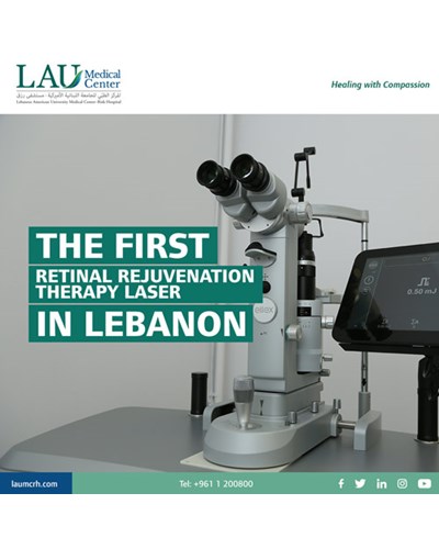 The First Retinal Rejuvenation Therapy Laser in Lebanon